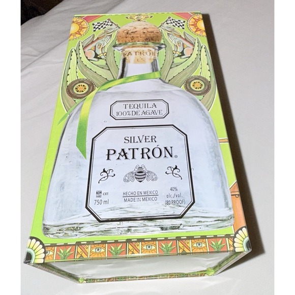 Patrón Silver Tequila Limited Edition Tin Box x Sergio Pérez F1 EMPTY - Picture 4 of 9